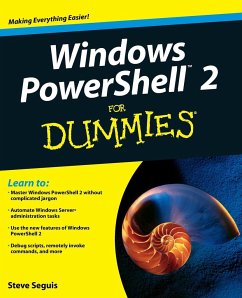 Windows Powershell 2 for Dummies - Seguis, Steve