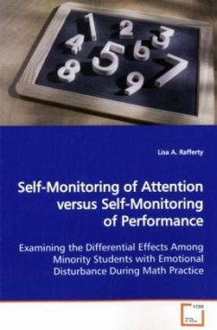 Self-Monitoring of Attention versus Self-Monitoring of Performance - Rafferty, Lisa A.