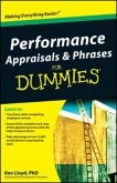 Performance Appraisals & Phrases for Dummies