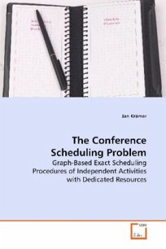 The Conference Scheduling Problem - Krämer, Jan