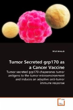 Tumor Secreted grp170 as a Cancer Vaccine - Arnouk, Hilal