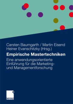 Empirische Mastertechniken - Baumgarth, Carsten / Eisend, Martin / Evanschitzky, Heiner (Hrsg.)