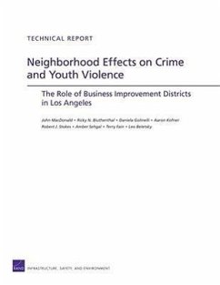Neigborhood Effects on Crime and Youth Violence - Macdonald, John; Bluthenthan, Ricky N; Golinelli, Daniela; Kofner, Aaron; Stokes, Robert J