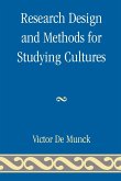 Research Design and Methods for Studying Cultures