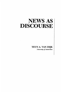 News As Discourse - Dijk, Teun A van