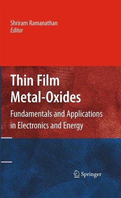 Thin Film Metal-Oxides - Ramanathan, Shriram (Hrsg.)