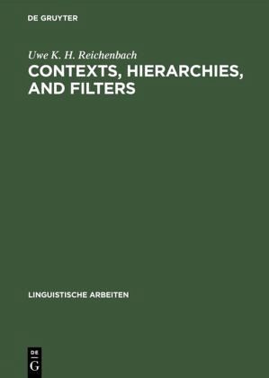 Contexts, hierarchies, and filters Contexts, hierarchies, and filters