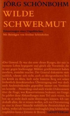 Wilde Schwermut - Schönbohm, Jörg