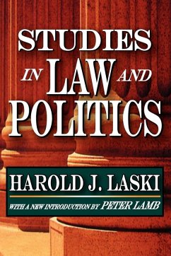 Studies in Law and Politics - Laski, Harold Studies in Law and Politics - Laski, Harold