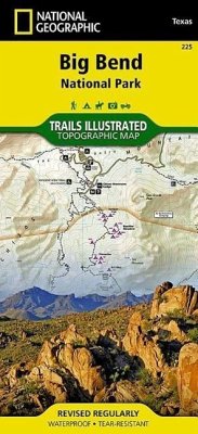 National Geographic Trails Illustrated Map Big Bend National Park - National Geographic Maps