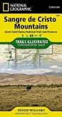 Sangre de Cristo Mountains Map [Great Sand Dunes National Park and Preserve]