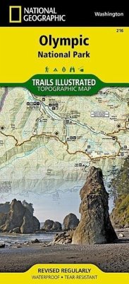 National Geographic Trails Illustrated Map Olympic National Park - National Geographic Maps