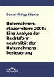 Unternehmenssteuerreform 2008: Die... - Bild 1