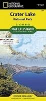 Cover Crater Lake National Park Map