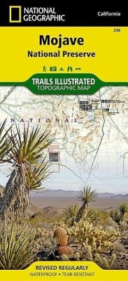 Mojave National Preserve Map - National Geographic Maps