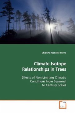 Climate-Isotope Relationships in Trees - Reynolds Henne, Christina