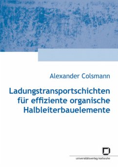 Cover Ladungstransportgeschichten für effiziente organische Halbleiterbauelemente