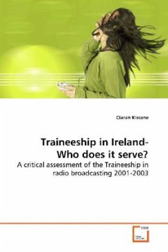 Traineeship in Ireland-Who does it serve? - Kissane, Ciaran