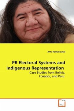 PR Electoral Systems and Indigenous Representation - Romanowski, Arne