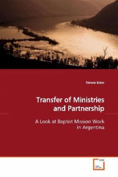 Transfer of Ministries and Partnership - Estes, Steven