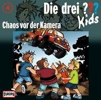 Chaos vor der Kamera / Die drei Fragezeichen-Kids Bd.4 (1 Audio-CD) - Blanck, Ulf