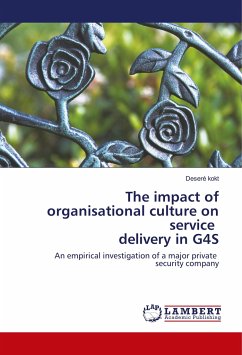 The impact of organisational culture on service delivery in G4S