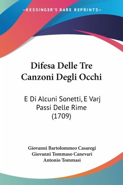 Difesa Delle Tre Canzoni Degli Occhi