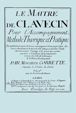 Le Maitre de Clavecin (facsimile 1753 edition) - Corrette, Michel
