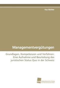 Managementvergütungen - Gächter, Guy