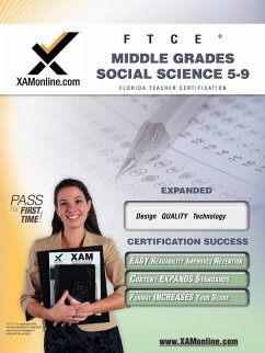 FTCE Middle Grades Social Science 5-9 Teacher Certification Test Prep Study Guide - Wynne, Sharon A.