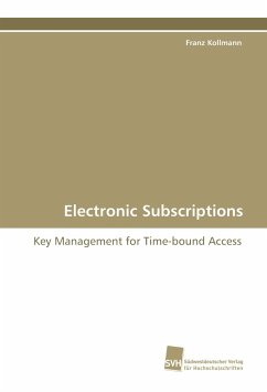 Electronic Subscriptions - Kollmann, Franz