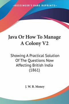 Java Or How To Manage A Colony V2 - Money, J. W. B.