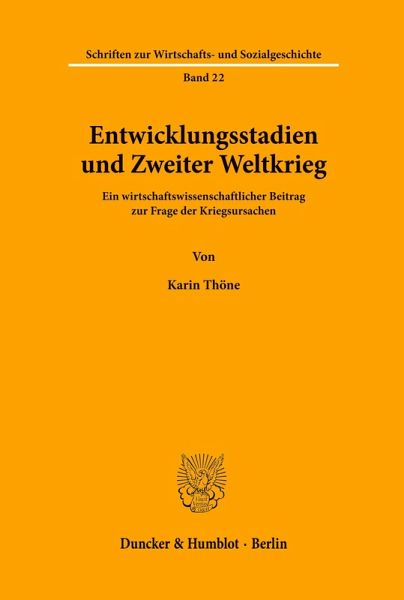 Entwicklungsstadien und Zweiter Weltkrieg.
