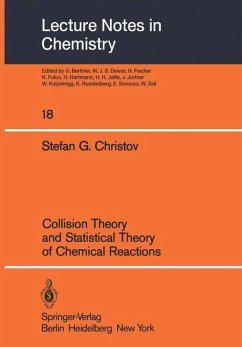 Collision Theory and Statistical Theory of Chemical Reactions - Christov, S. G.
