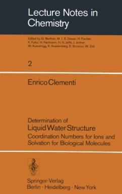 Determination of Liquid Water Structure - Clementi, E.