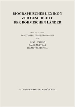 Biographisches Lexikon zur Geschichte der Böhmischen Länder - Band I: A-H