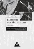 Lösungen Lineare Algebra / Analytische Geometrie LK / Elemente der Mathematik, Gymnasiale Oberstufe