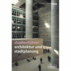 Cover Studienführer Architektur und Stadtplanung