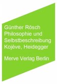 Philosophie und Selbstbeschreibung