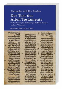 Der Text des Alten Testaments - Fischer, Alexander A.