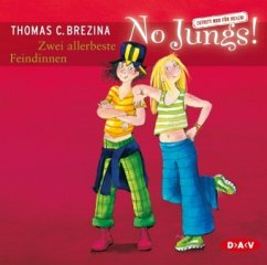 Zwei allerbeste Feindinnen / No Jungs! Bd.1 (1 Audio-CD) - Brezina, Thomas