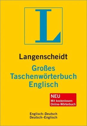 Langenscheidt Großes Taschenwörterbuch Englisch