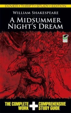 A Midsummer Night's Dream Thrift Study Edition - Shakespeare, William