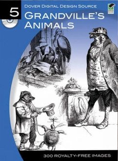 Dover Digital Design Source #5: Grandville's Animals [With CDROM] - Dover Publications Inc