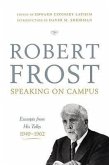 Robert Frost Speaking on Campus