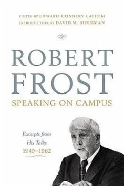 Robert Frost Speaking on Campus - Frost, Robert