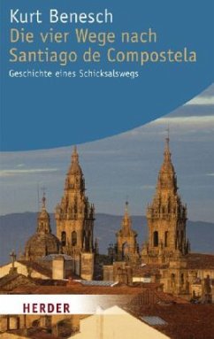 Cover Die vier Wege nach Santiago de Compostela