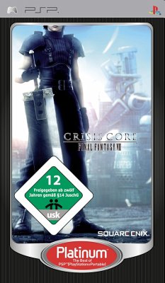 Cover Crisis Core - Final Fantasy VII - PLATINUM
