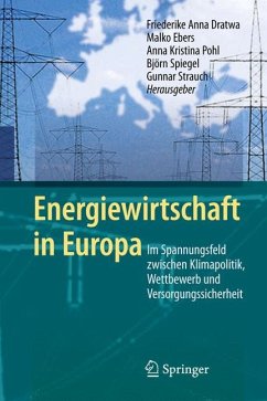 Energiewirtschaft in Europa - Dratwa, Friederike Anna / Ebers, Malko / Pohl, Anna Kristina et al. (Hrsg.)