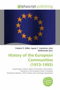 History of the European Communities (1973-1993)